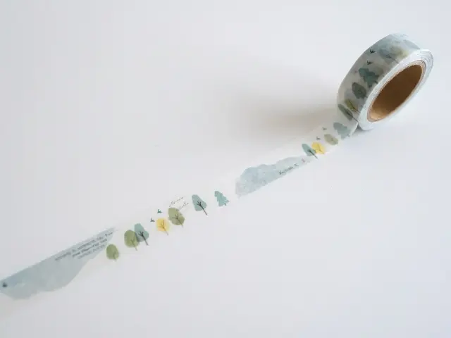 Yohaku Washi Tape Y167 - Aonomori