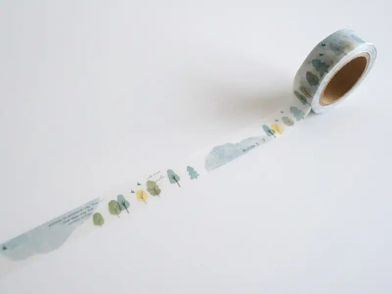 Yohaku Washi Tape Y167 - Aonomori