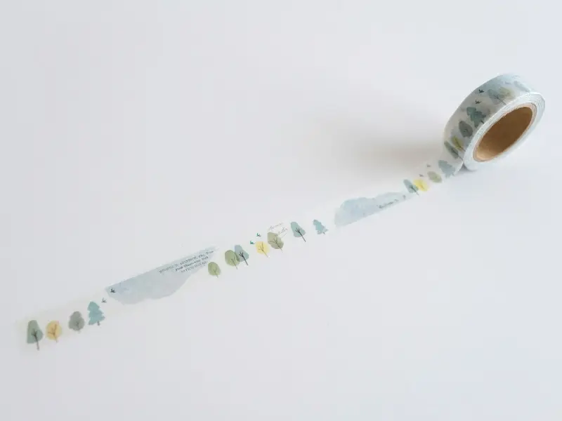 Yohaku Washi Tape Y167 - Aonomori