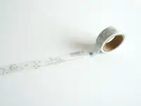 Yohaku Washi Tape Foil-Stamped YH-001 - Mazurka