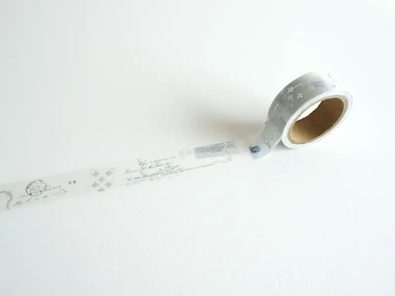 Yohaku Washi Tape Foil-Stamped YH-001 - Mazurka