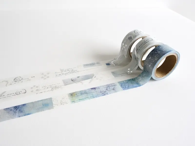 Yohaku Washi Tape Foil-Stamped YH-001 - Mazurka