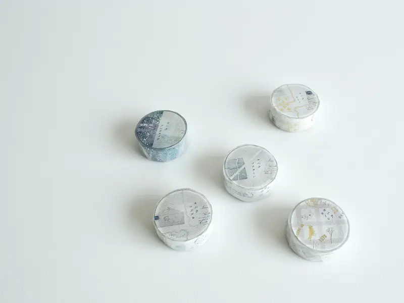 Yohaku Washi Tape Foil-Stamped YH-004 - Andromeda