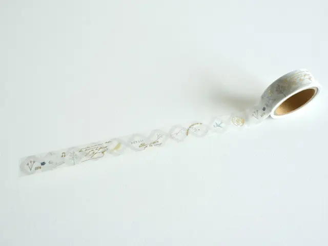 Yohaku Washi Tape Foil-Stamped YH-005 - Kanon