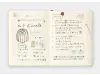 MIDORI HIBINO Diary 2026 A6 Two-Pages-Per-Day Planner - Grey Limited