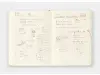 MIDORI HIBINO Diary 2026 A6 Two-Pages-Per-Day Planner - Grey Limited