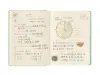 MIDORI HIBINO Diary 2026 A6 Two-Pages-Per-Day Planner - Grey Limited