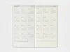 2026 Weekly Vertical Diary - Traveler's Notebook Refill Set (Regular Size)