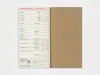 2026 Weekly Vertical Diary - Traveler's Notebook Refill Set (Regular Size)