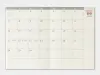 2026 Monthly Diary - Traveler's Notebook Refill (Passport Size)