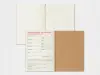 2026 Monthly Diary - Traveler's Notebook Refill (Passport Size)