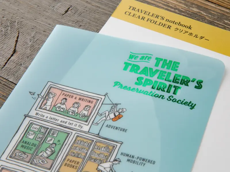 2026 Traveler's Company Clear Folder - Regular Size