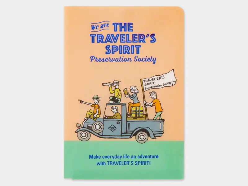 2026 Traveler's Company Clear Folder - Passport Size