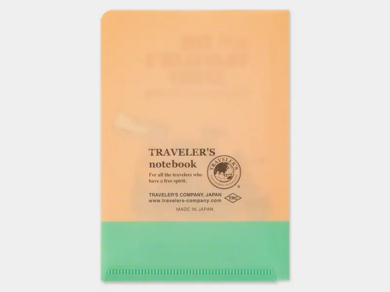2026 Traveler's Company Clear Folder - Passport Size