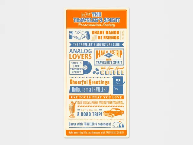 2026 Traveler's Company Underlay - Regular Size 