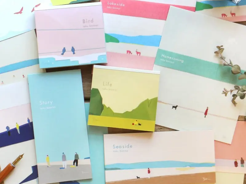 Cozyca x Taku Bannai Notepad - Seaside