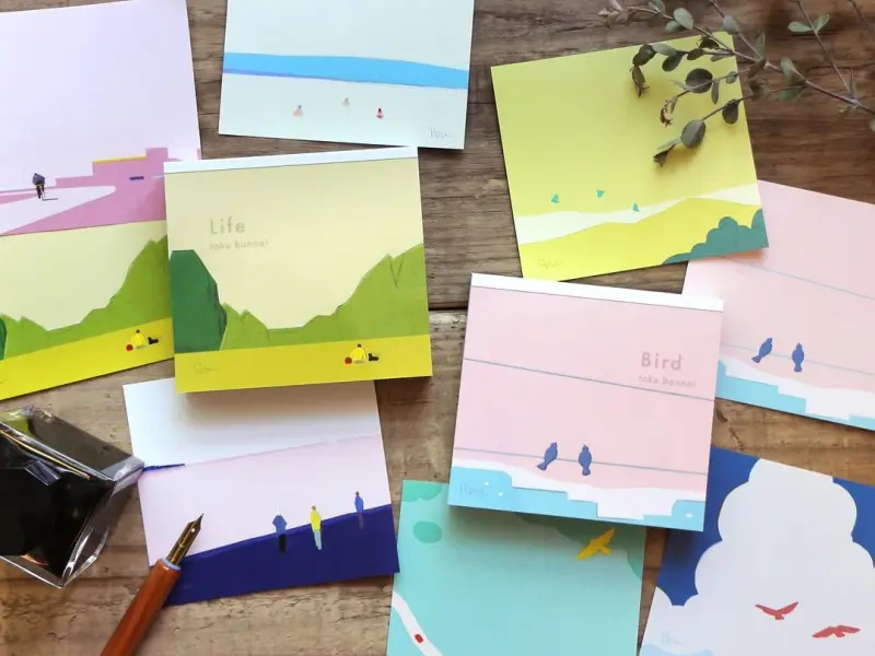 Cozyca x Taku Bannai Memo Pad - Bird