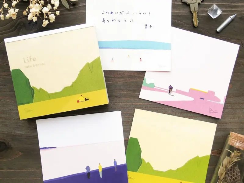 Cozyca x Taku Bannai Memo Pad - Life
