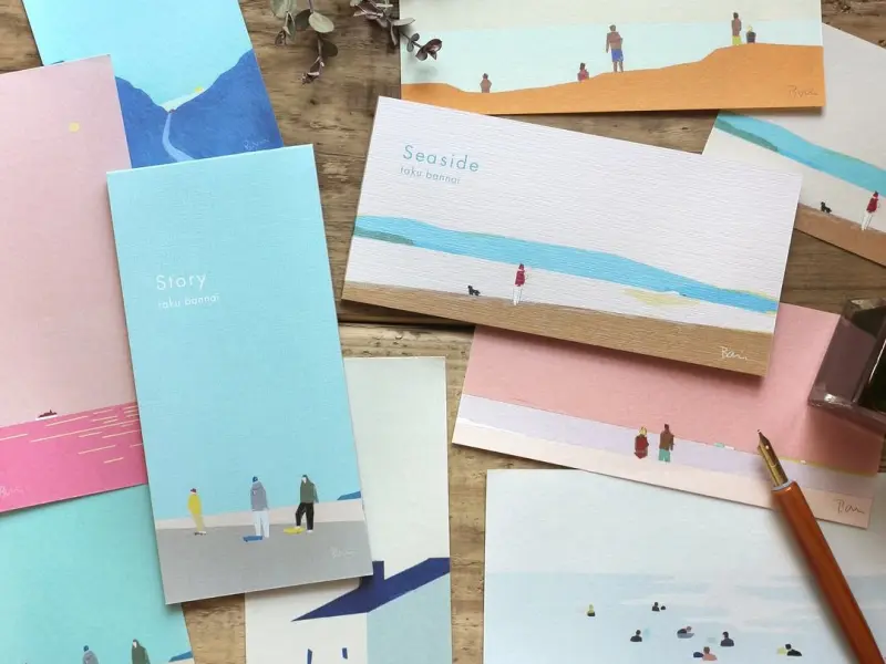 Cozyca x Taku Bannai Notepad - Seaside