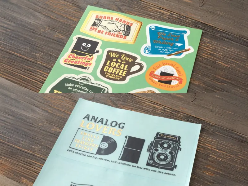 2026 Traveler's Company Customized Sticker Set