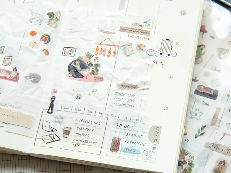 MU Print-On Transfer Stickers  - 1271