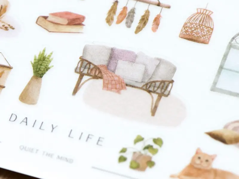 MU Print-On Transfer Stickers 262 - Self-Care & Healing