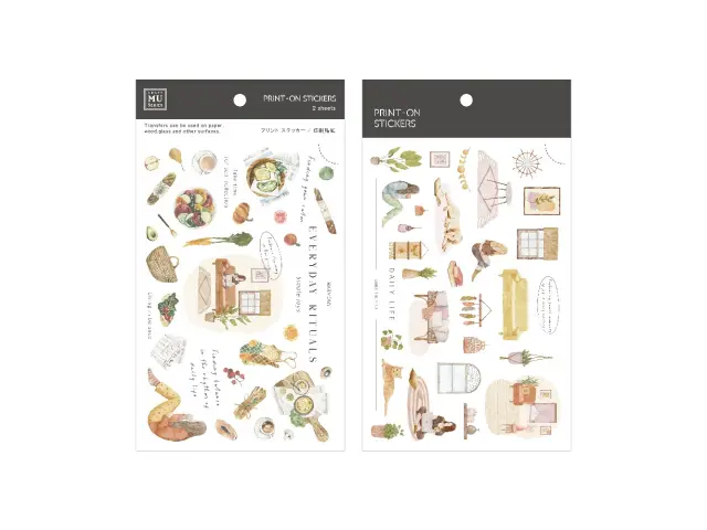 MU Print-On Transfer Stickers 263 - Everyday Rituals
