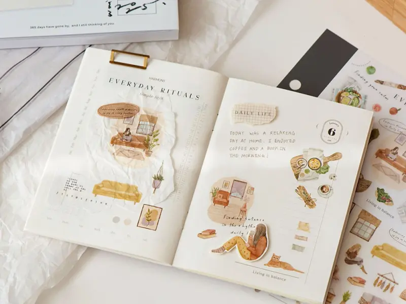 MU Print-On Transfer Stickers 263 - Everyday Rituals