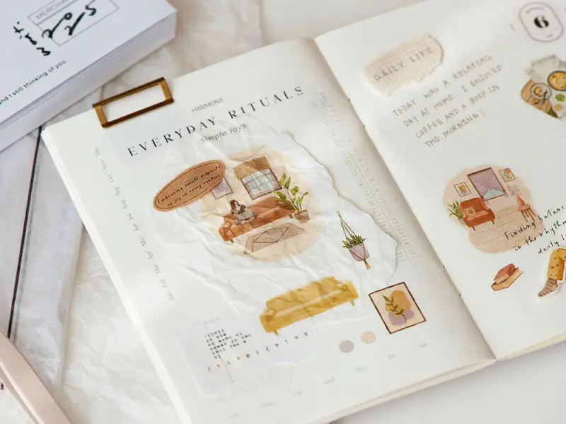 MU Print-On Transfer Stickers 263 - Everyday Rituals