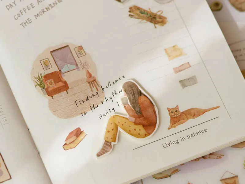MU Print-On Transfer Stickers 263 - Everyday Rituals