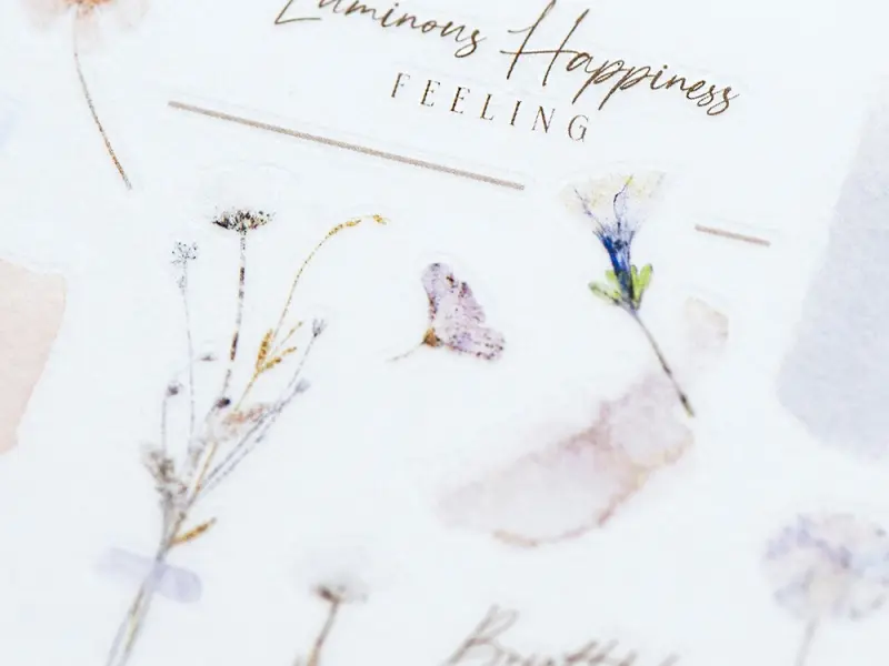 MU Print-On Transfer Stickers 265 - Luminous Happiness