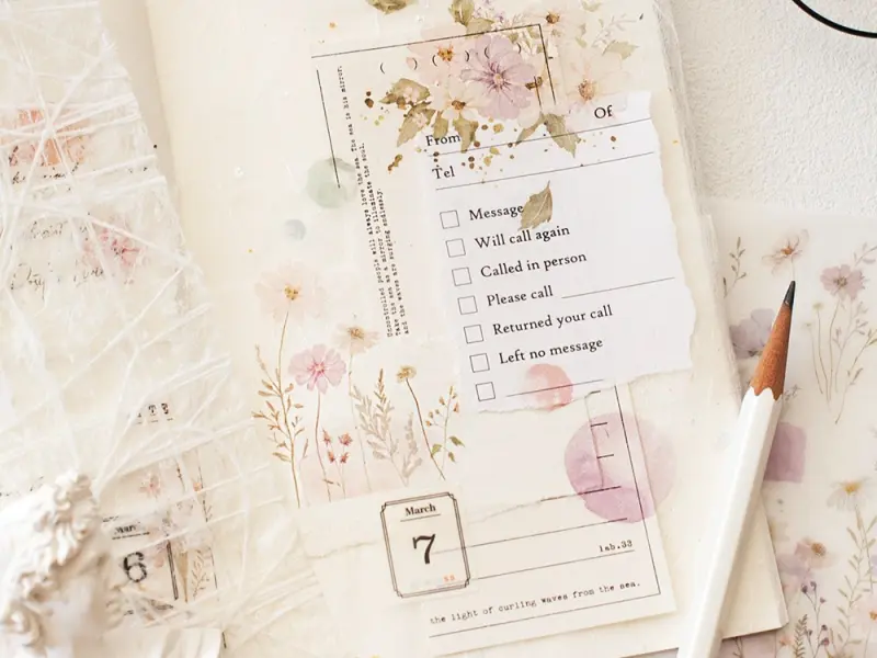 MU Print-On Transfer Stickers 266 - Secret Garden