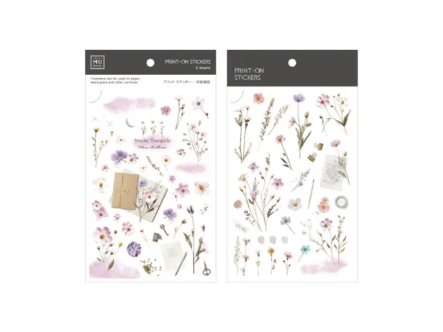 MU Print-On Transfer Stickers  - 1267