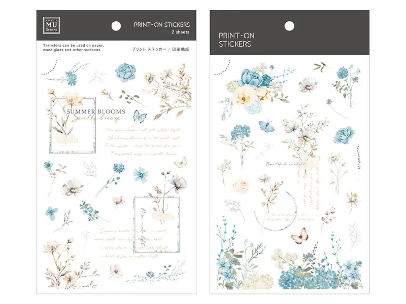 MU Print-On Transfer Stickers  - 1268