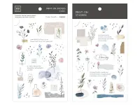 MU Print-On Transfer Stickers 269 - Watercolor Botanical