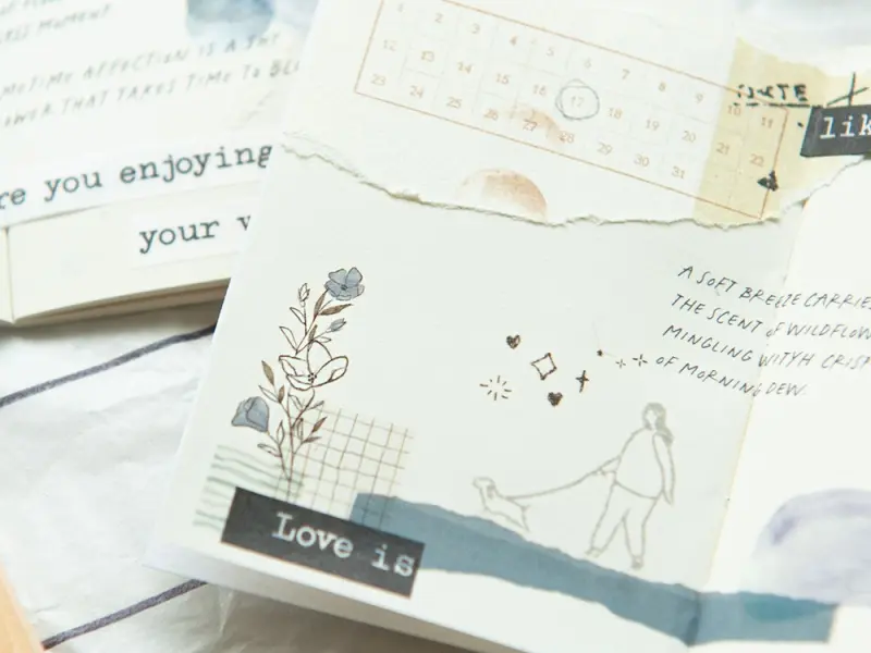 MU Print-On Transfer Stickers 269 - Watercolor Botanical
