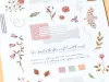 MU Print-On Transfer Stickers 270 - Romantic Flowers