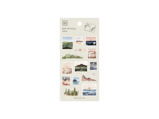 MU Pop-Up Sticker - No.15