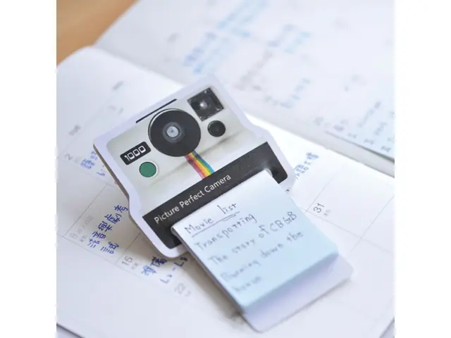 MU Sticky Note - Polaroid Camera
