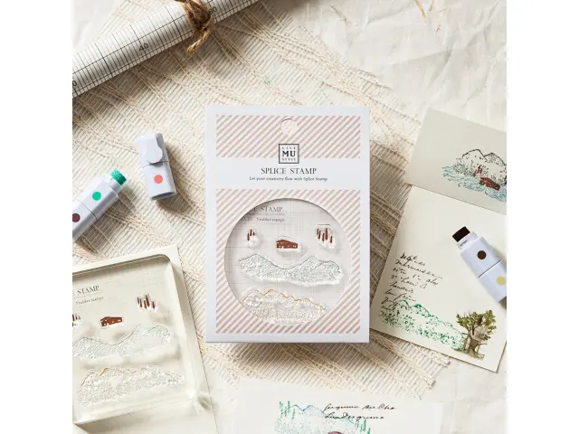 MU Clear Stamp Set Splice 026