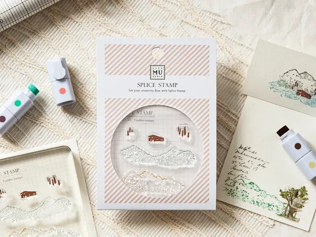 MU Clear Stamp Set Splice 026