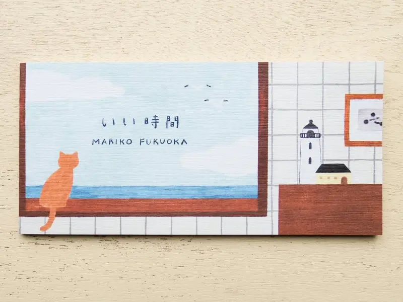 Cozyca x Mariko Fukuoka Notepad - Good Time