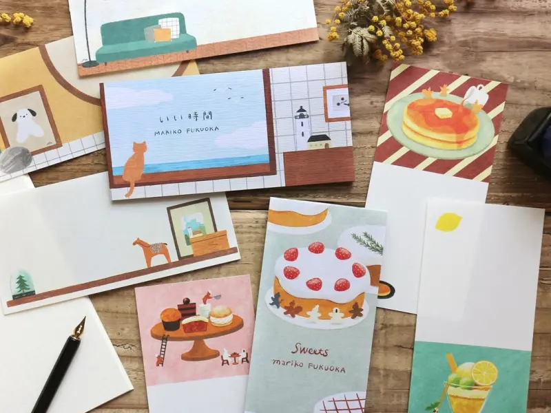 Cozyca x Mariko Fukuoka Notepad - Sweets