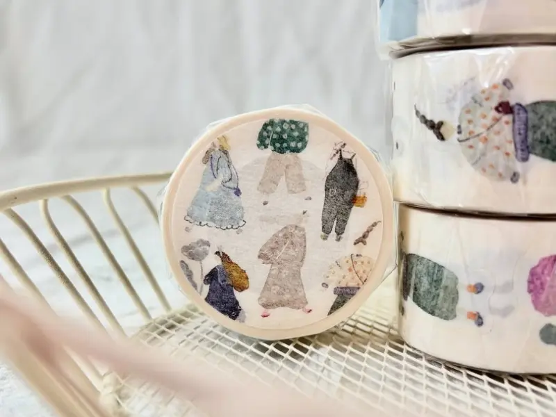 Pion Washi Tape Kiss-Cut - Artsy Girl