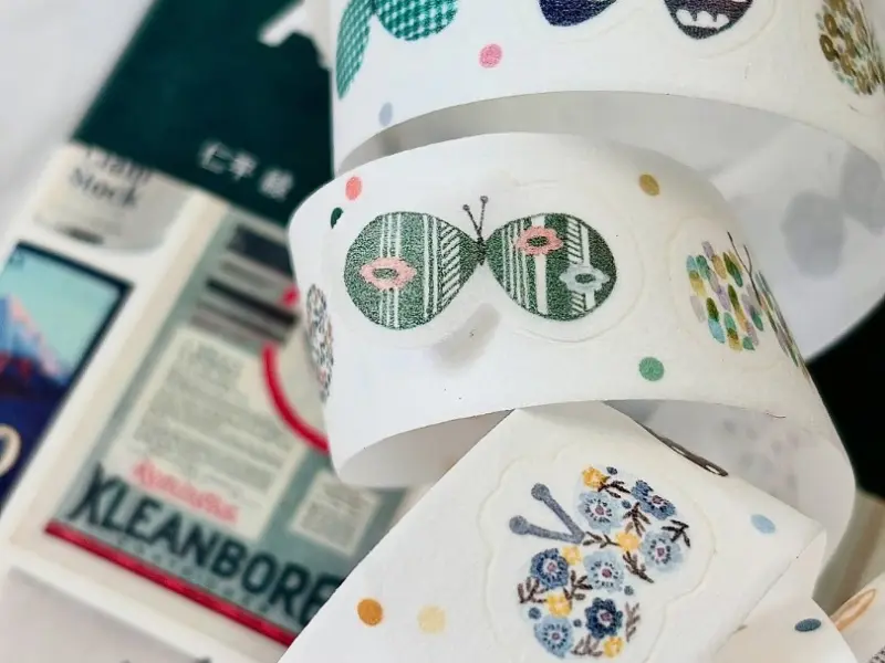 Pion Washi Tape Kiss-Cut - Butterfly