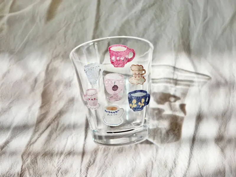 Pion Washi Tape Kiss-Cut - Afternoon Tea