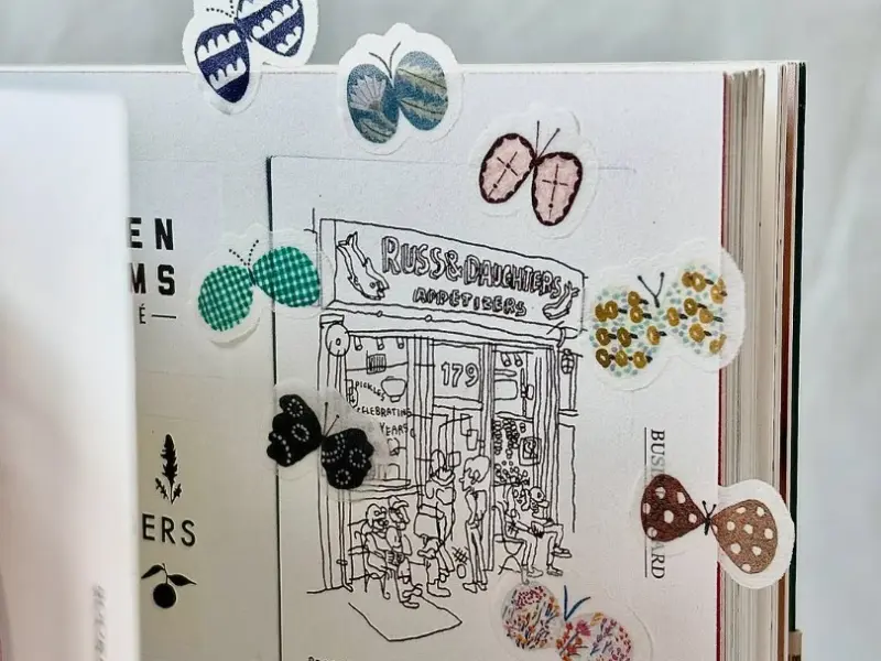 Pion Washi Tape Kiss-Cut - Butterfly