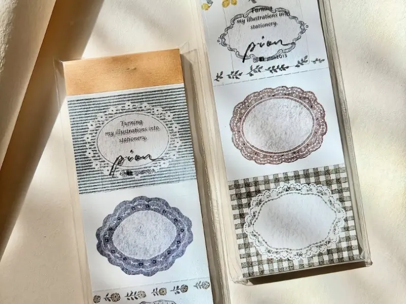 Pion Notepad - Lemon And Blue