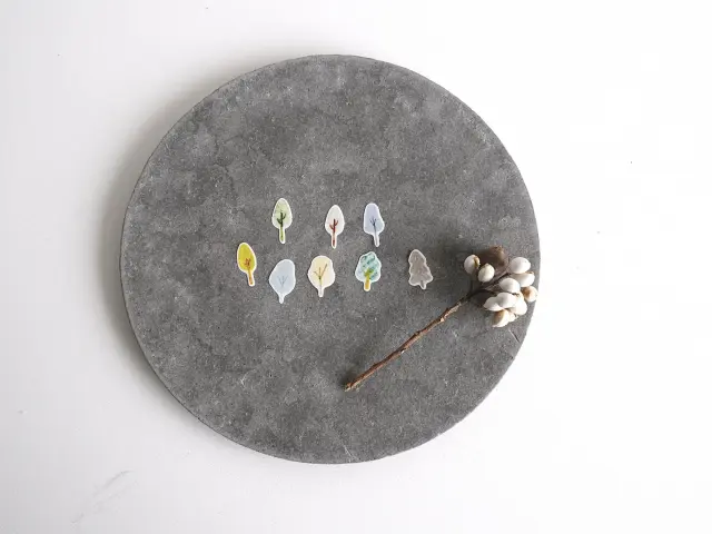 Yohaku Flake Sticker F-019 - Mori no Okude