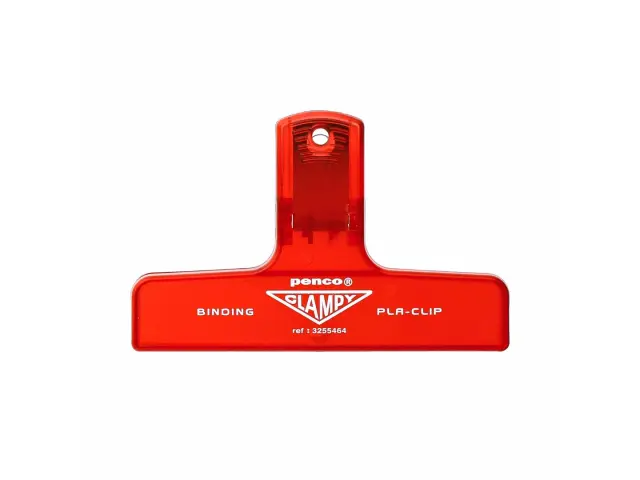 Hightide Penco Clampy Pla-Clip - Clear Red